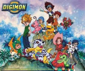 Puzzle Digimon Χαρακτήρες